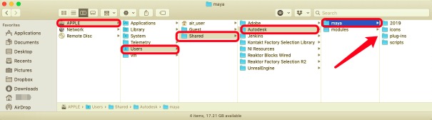 Désinstaller manuellement Maya sur Mac avec ses fichiers de service
