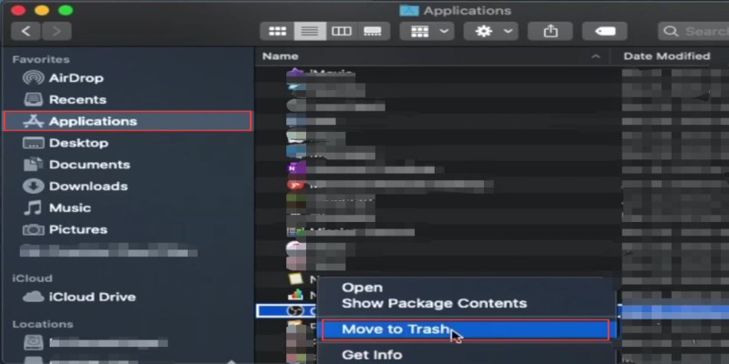 Désinstaller manuellement OBS Studio sur Mac