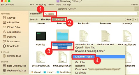 Supprimer les fichiers liés à Adobe Air de Mac