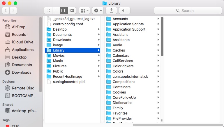 Supprimer les données et les fichiers associés de Chrome sur Mac
