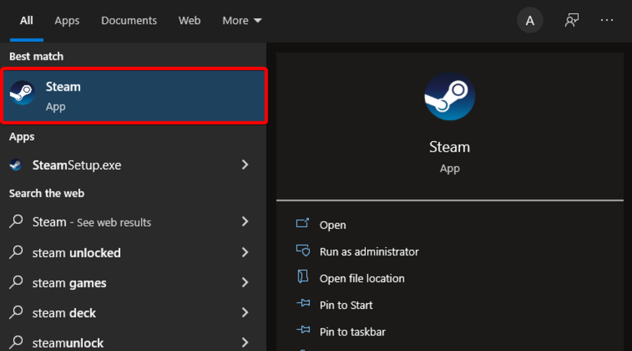 Comment désinstaller Team Fortress sur un PC Windows
