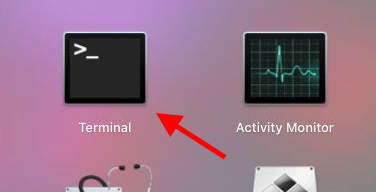 Utiliser Terminal pour désinstaller Quicksilver