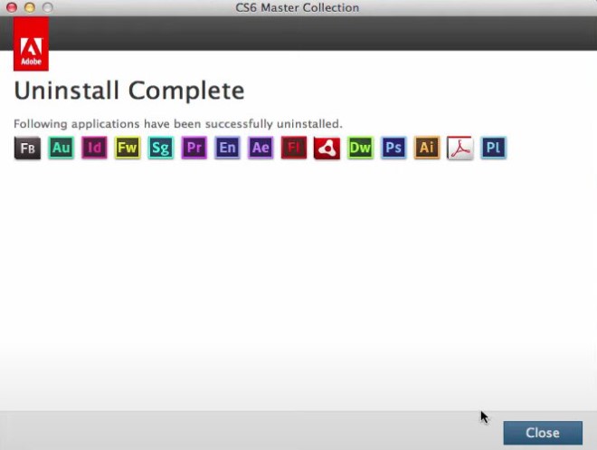 Comment désinstaller Adobe CS6 sur Mac