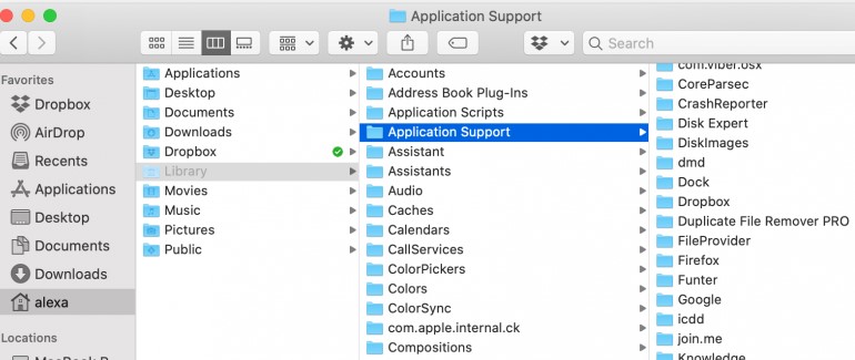 Désinstaller les applications cachées sur Mac en supprimant des fichiers
