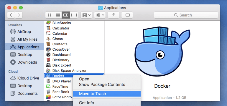 Comment désinstaller Docker sur Mac