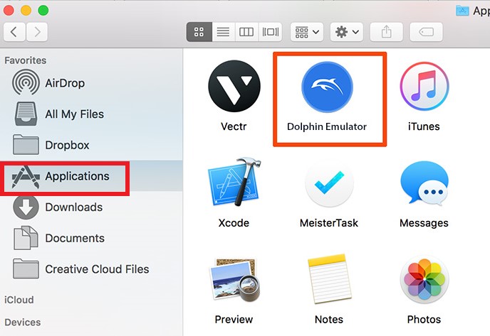 Désinstaller manuellement Dolphin sur Mac