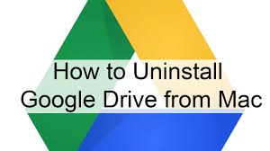Désinstaller Google Drive