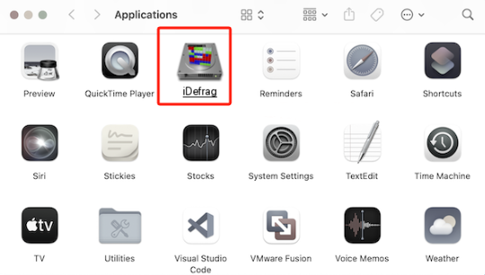 Désinstaller iDefrag de macOS