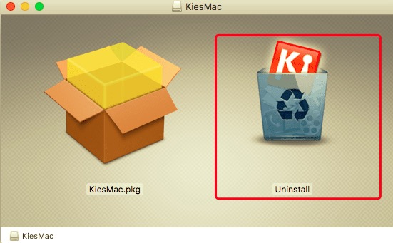 Désinstaller Kies sur Mac avec le programme de désinstallation intégré