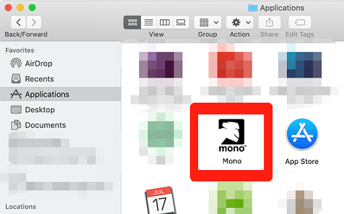 Désinstaller manuellement Mono sur Mac