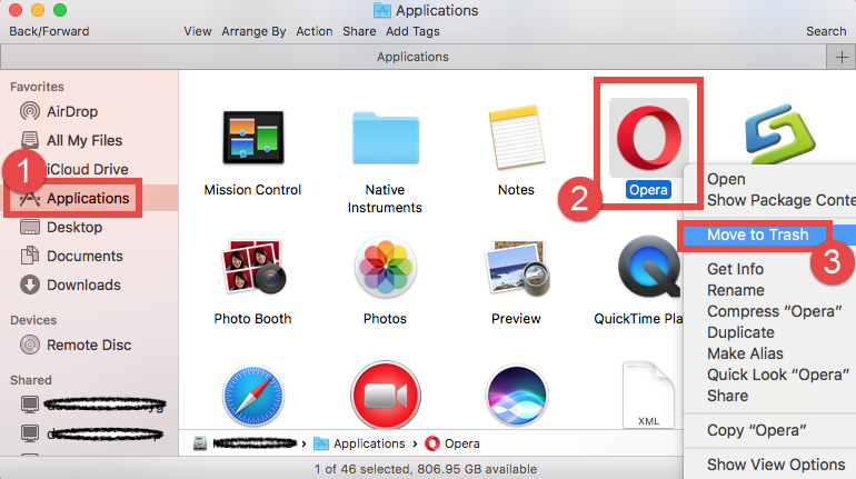 Comment désinstaller facilement Opera sur Mac