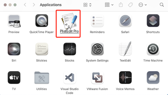 Désinstaller manuellement PlistEdit Pro sur Mac