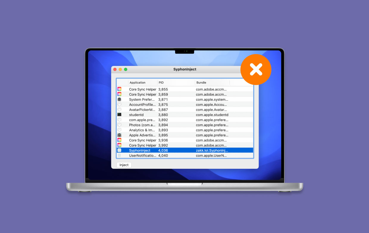 Comment désinstaller SyphonInject sur Mac