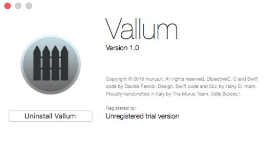 Désinstaller manuellement Vallum sur Mac