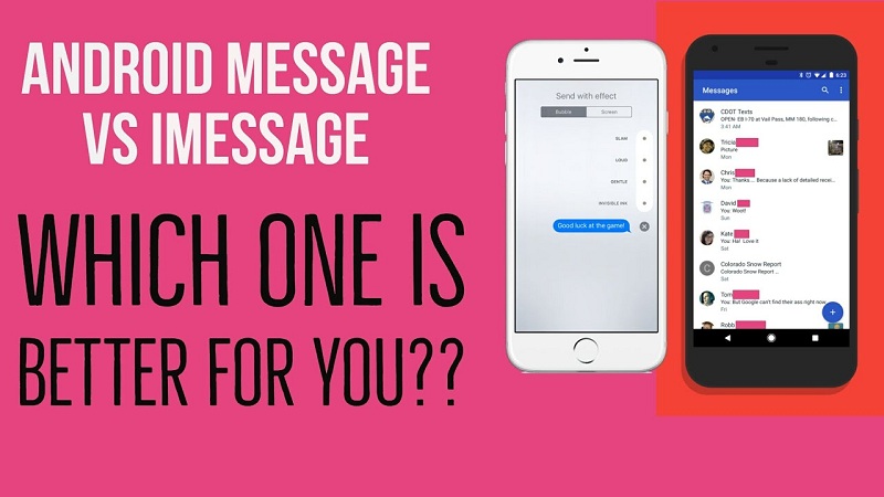 Android Messages vs Imessage