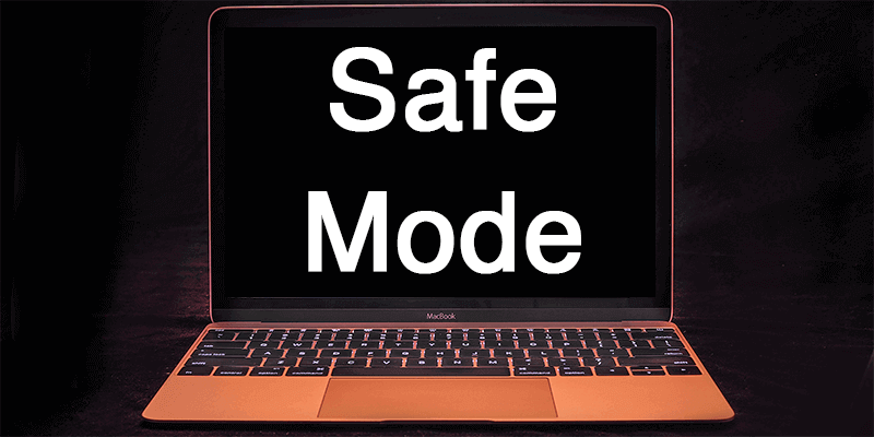 Démarrer MacBook Air en mode sans échec