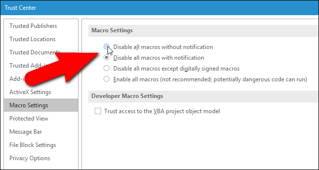 Modifier les paramètres de votre application Microsoft Word