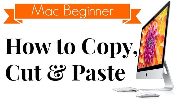 Exécuter copier et coller sur Mac
