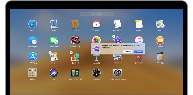 Supprimer des applications sur Mac