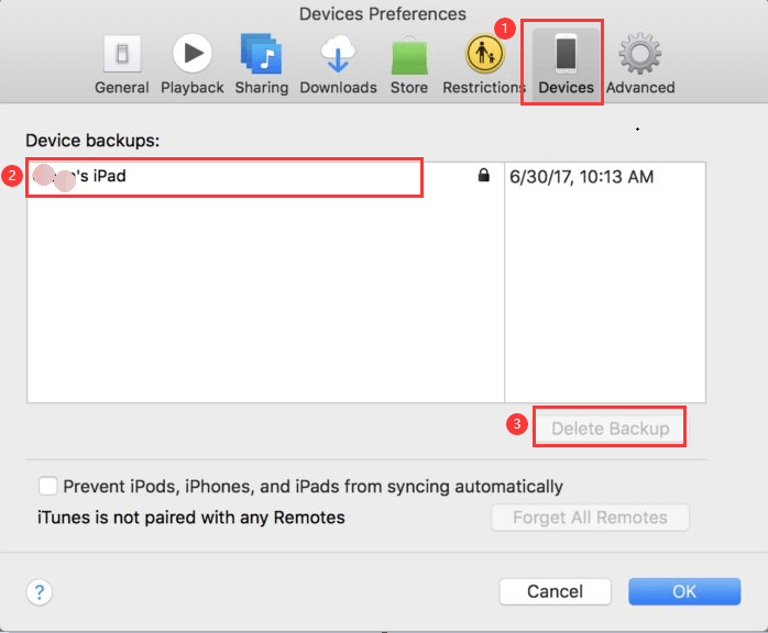 Comment supprimer des sauvegardes sur Mac à partir d'iTunes