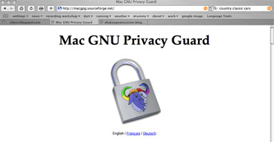 Logiciel de cryptage pour Mac Gnu