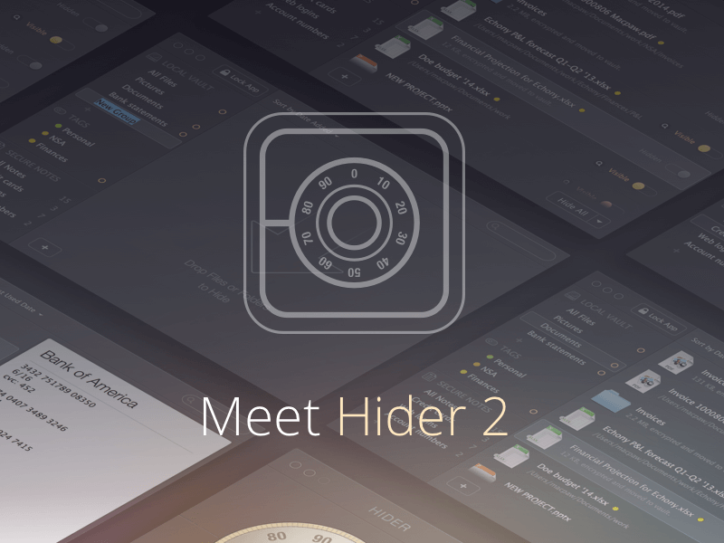 Logiciel de cryptage pour Mac Hider