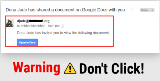 Virus Google Docs