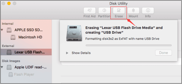 Formater une clé USB en FAT32 sur Mac