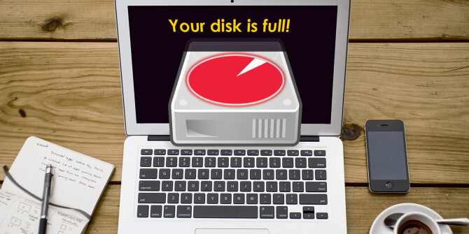 Supprimer des fichiers sur Mac lorsque le disque est plein