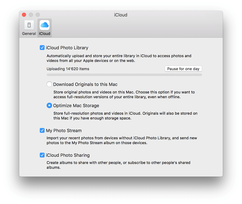 iCloud Photos ne se présente pas sur Mac