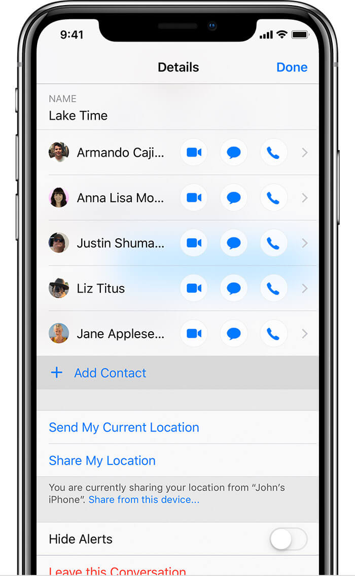 Iphone Contacts ne se synchronise pas avec le contact Mac