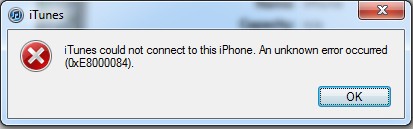 iTunes n'a pas pu se connecter à cet iPhone