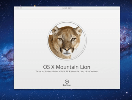 Mac OS X Mountain Lion