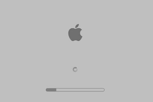 Mac bloqué sur l'écran de chargement