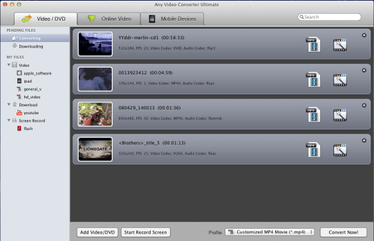 Enregistrer l'écran sur Mac par AVC Ultimate