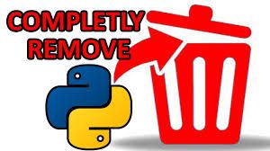 Python complètement supprimé