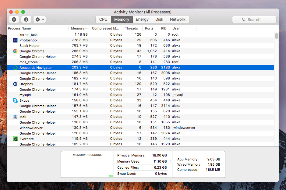 Désinstallez Anaconda sur Mac manuellement