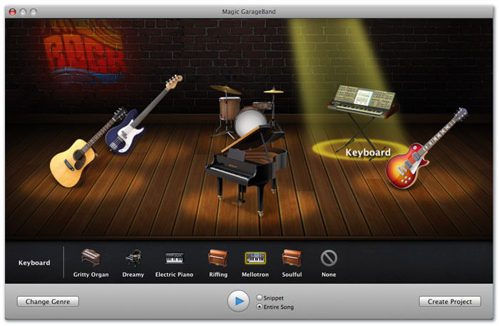 Désinstaller Garageband sur Mac