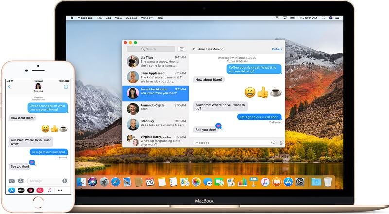 Utiliser Imessage sur Mac