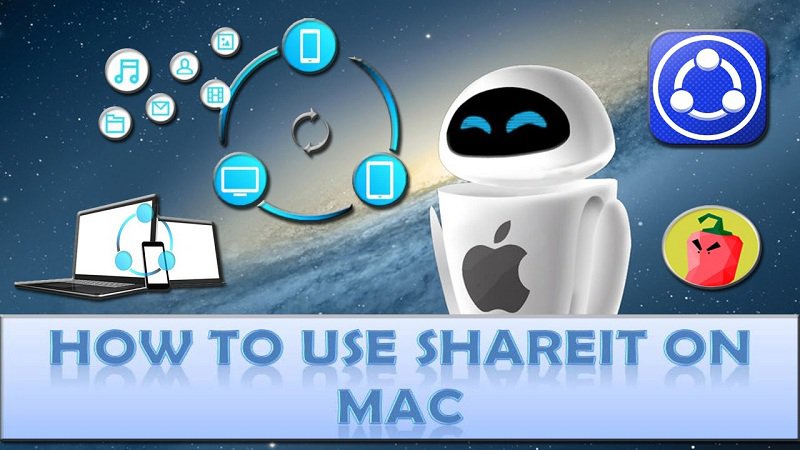 Utilisation de Shareit pour transférer des fichiers