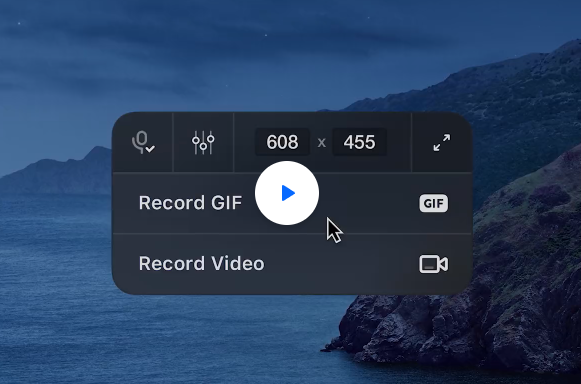 Enregistrer un GIF sur Mac avec CleanShot X