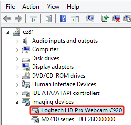 Réparer la caméra Logitech ne fonctionne pas via des problèmes matériels