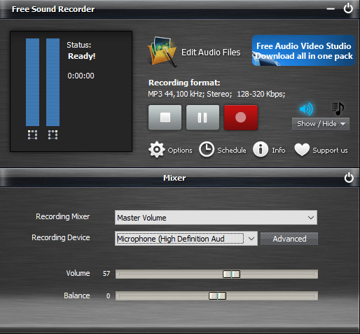 Enregistreur sonore gratuit