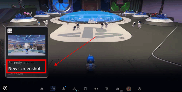 Emplacement du dossier de captures d'écran de Genshin Impact sur PS5