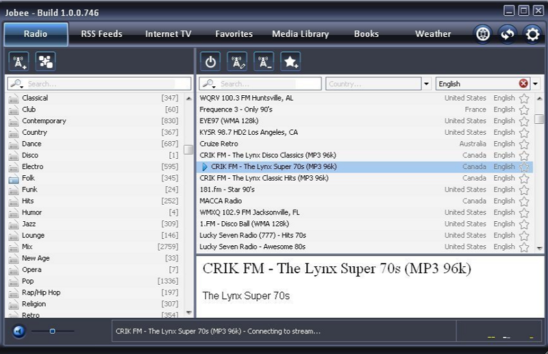 Logiciel d'enregistrement radio pour Windows