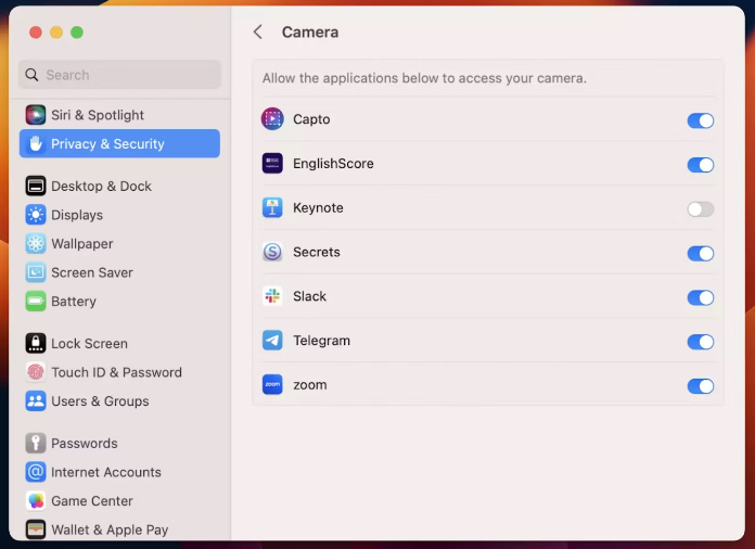 Réparer la vidéo grisée de Mac Photo Booth