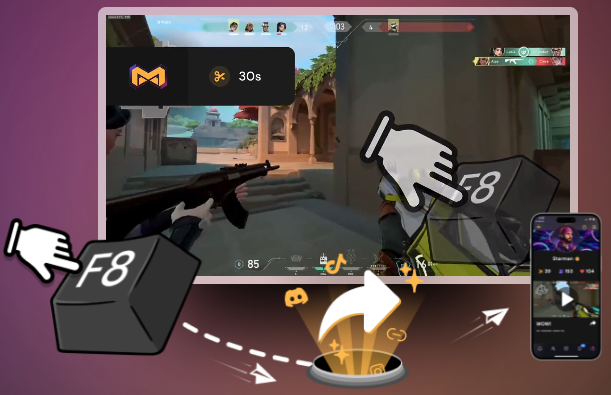 Meilleur logiciel de découpage Medal.tv