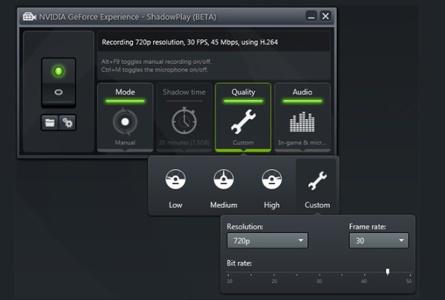 Enregistrez le gameplay sur PC avec NVIDIA