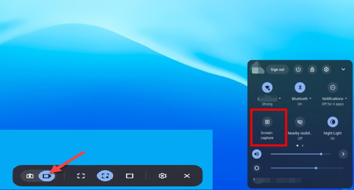 Enregistrer l'écran sur Asus avec Chromebook