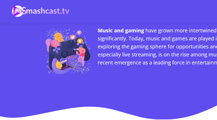 Plateformes de streaming de jeux vidéo - SmashCast TV